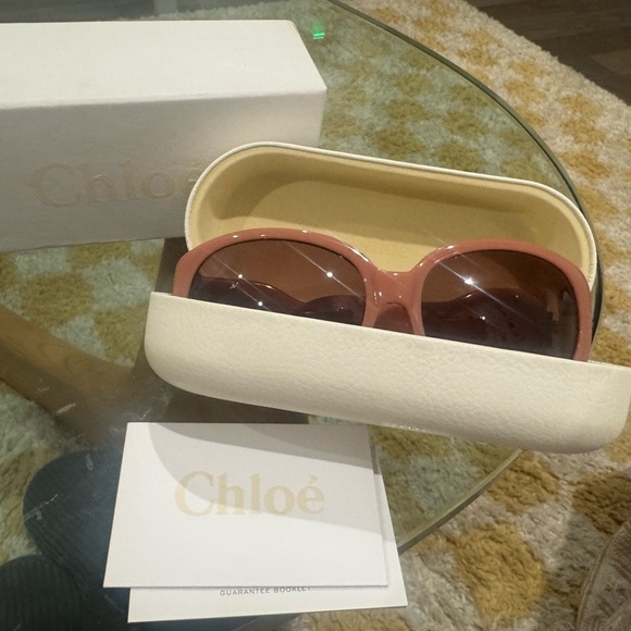 Chloe CL2140 C04 Blush Sunglasses w/Case brand new ??? Chloe CL2140 C04 Blush Sunglasses w/Case brand new ??? main image 2